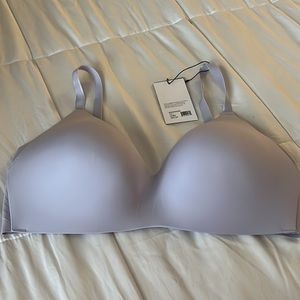 Knix purple WingWoman Contour Bra size 7 NWT